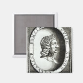 Ovid-Portrait Magnet (Vorderseite/Rückseite)