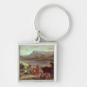 Ovid unter dem Scythians, 1859 Schlüsselanhänger