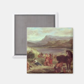 Ovid unter den Scythians, 1859 Magnet (Vorderseite/Rückseite)