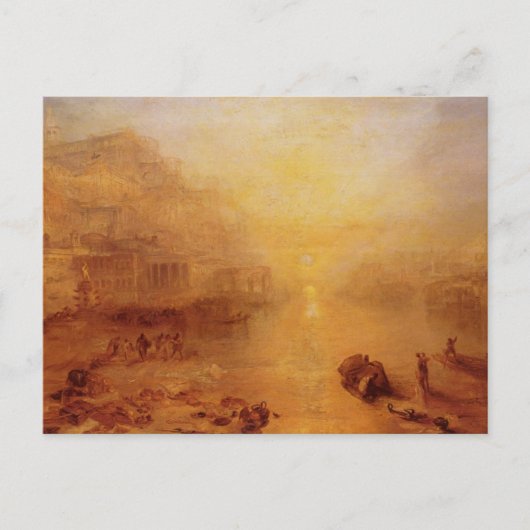 Ovid verbannt aus Rom Postkarte (Vorderseite)