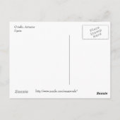 Oviedo, Asturien Postkarte (Rückseite)