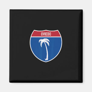 Oviedo Florida Fl Interstate Highway Urlaub Souv Magnet