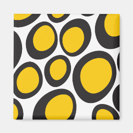 Ovvio Black and Yellow Magnet