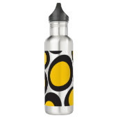 Ovvio Black & Yellow Stainless Steel Water Flasche Edelstahlflasche (Links)