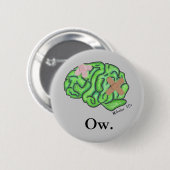 "Ow" Knopf Button (Vorne & Hinten)