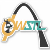 OW-STL-Logo-Aufkleber Aufkleber (Vorderseite)