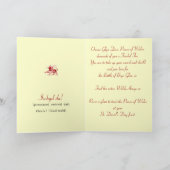 Owain Glyn Dwr, St David Tag Karte (Innenseite)