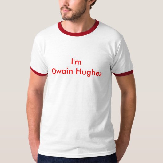 Owain Hughes T-Shirt (Vorderseite)