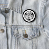 Owari hollyhock(Edo17) Button (Beispiel)