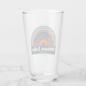 Owasco Lake New York Glas (Rückseite)