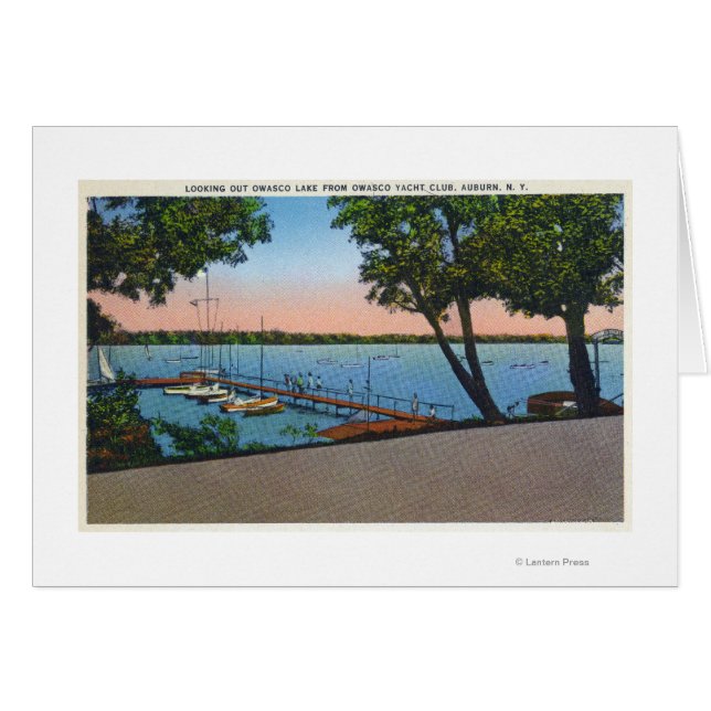 Owasco Yacht Club Aussicht auf Owasco (Vorderseite (Horizontal))