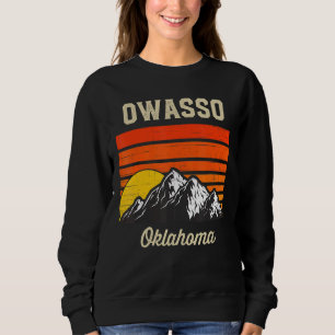 Owaso Oklahoma Retro City Staat Vintag USA Sweatshirt