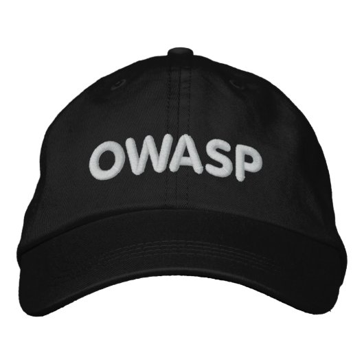 OWASP BESTICKTE KAPPE (Vorderseite)