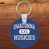 Owatonna - Huskies - Hoch über der Leventina Schlüsselanhänger (Vorderseite)