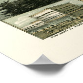 Owatonna, MN Panorama Karte - 1870 Poster (Ecke)