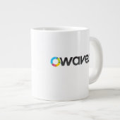 Owaves Jumbo-Tasse (Vorderseite Rechts)