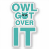 Owdytum überwinden aufkleber (Vorderseite)