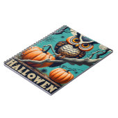 Owells Augen auf Halloween Pumpkin-Themed Notizblock (Linke Seite)