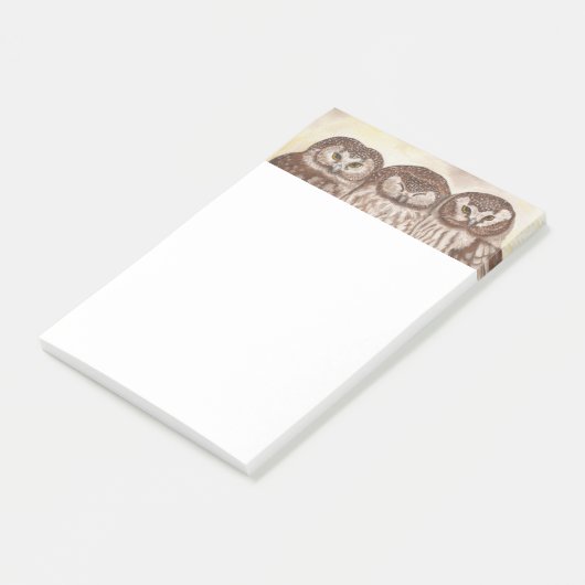 Owells Large Post it Note Pad Post-it Klebezettel (angewinkelt)