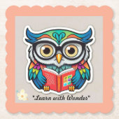 "Owells literarische Freude" Untersetzer (Vorderseite)