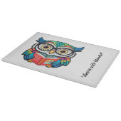 "Owells Wissensquest" Schneidebrett (Ecke)