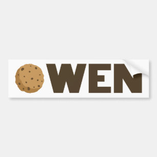 Owen Cookie Autoaufkleber