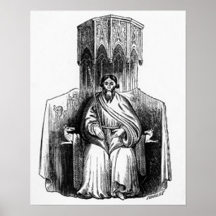 Owen Glendower von seinem Siegel Poster