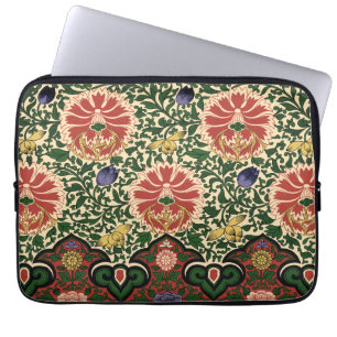Owen Jones Chinoiserie Roter Lotus Blumen Kunst De Laptopschutzhülle