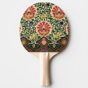 Owen Jones Chinoiserie Roter Lotus Blumen Kunst De Tischtennis Schläger