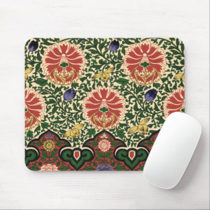 Owen Jones Chinoiserie Roter Lotus Blumendesign Mousepad