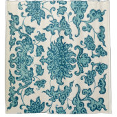 Owen Jones Ex.’s of Chinese Ornament, Blue-Green Duschvorhang (Vorderseite)