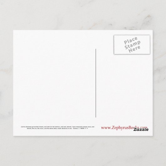 Owen Jones - Und er träumte von einem weiteren Tra Postkarte (Rückseite)