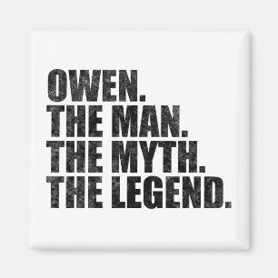 Owen Name, Owen Der Mann Der Mythos Die Legende Magnet