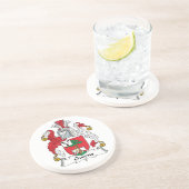 Owens Familienwappen Getränkeuntersetzer (Seite)