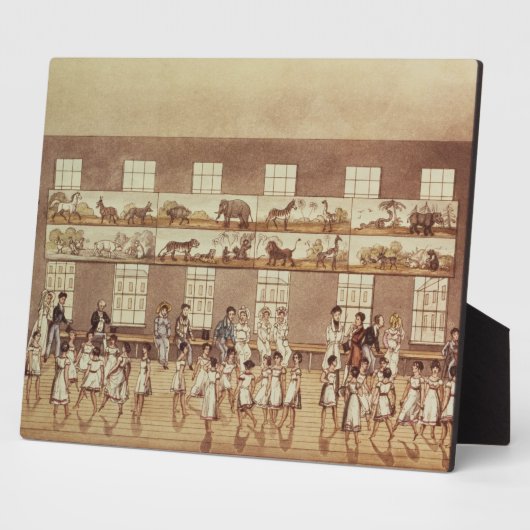 Owen's Institution, New Lanark (Quadrille Danci) Fotoplatte (Seite)