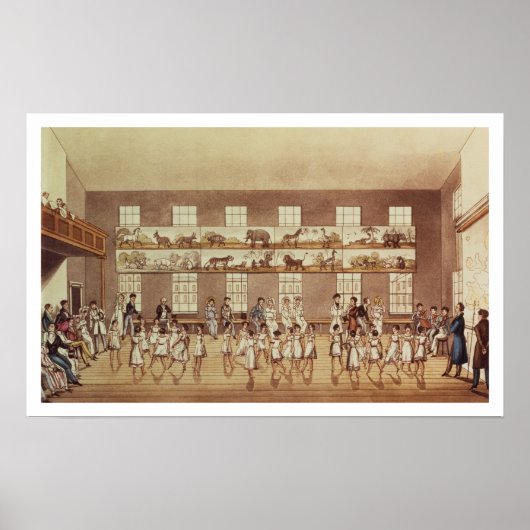 Owen's Institution, New Lanark (Quadrille Danci) Poster (Vorne)