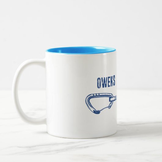 Owens River Gorge Fels Kletter Schnellverschluss Zweifarbige Tasse (Links)