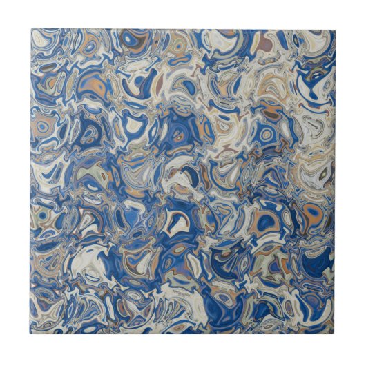 Owens See abstrakte 2, 2018 (Foto) | SVP-Bilder Fliese (Vorderseite)