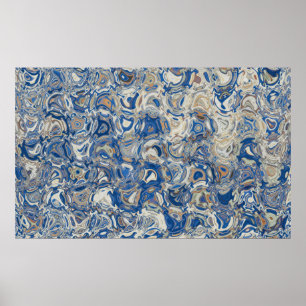 Owens See abstrakte 2, 2018 (Foto)   SVP-Bilder Poster