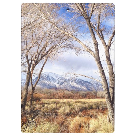 Owens Tal-Mountain View Klemmbrett (Rückseite)