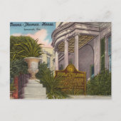 Owens-Thomas House Savannah GA Historic Postkarte (Vorderseite)