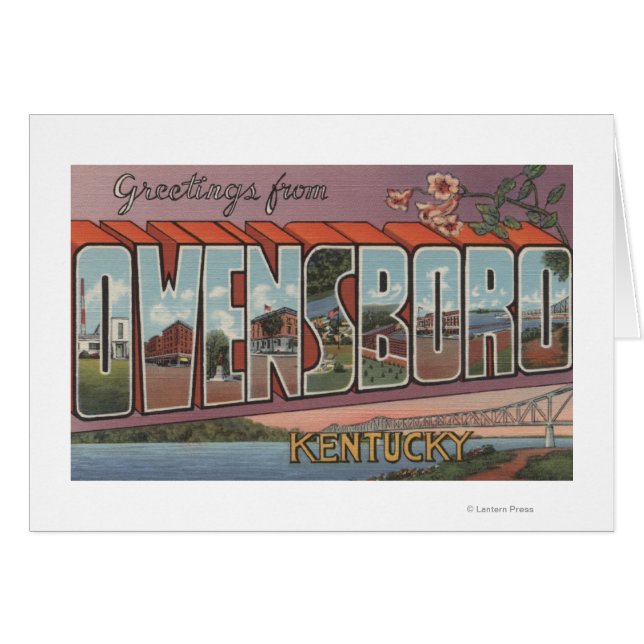 Owensboro, Kentucky - Große Briefszenen (Vorderseite (Horizontal))