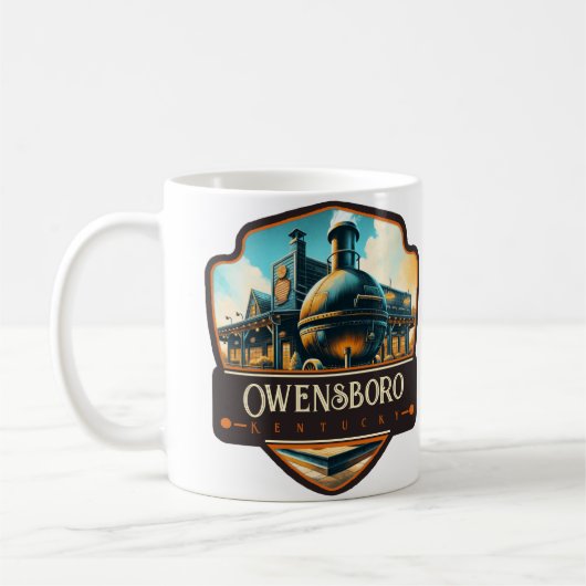Owensboro, Kentucky | VINTAG Kaffeetasse (Links)