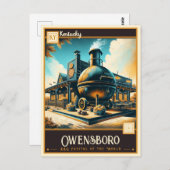 Owensboro, Kentucky | VINTAG Postkarte (Vorne/Hinten)