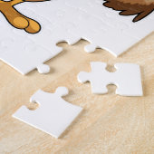 Owl als Lehrer mit Buch & Pointer Puzzle (Seite)