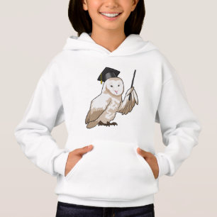Owl als Lehrer mit Pointer Hoodie