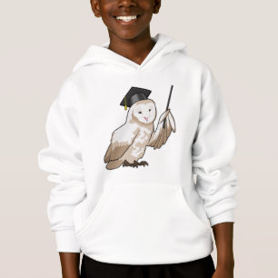 Owl als Lehrer mit Pointer Hoodie