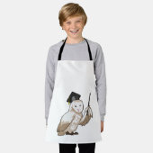 Owl als Lehrer mit Pointer Schürze (Getragen)
