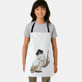 Owl als Lehrer mit Pointer Schürze (Insitu)