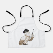 Owl als Lehrer mit Pointer Schürze (Vorderseite)